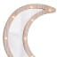 Helio Ferretti | Wooden Moon Mirror with LED Lights