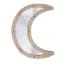 Helio Ferretti | Wooden Moon Mirror with LED Lights