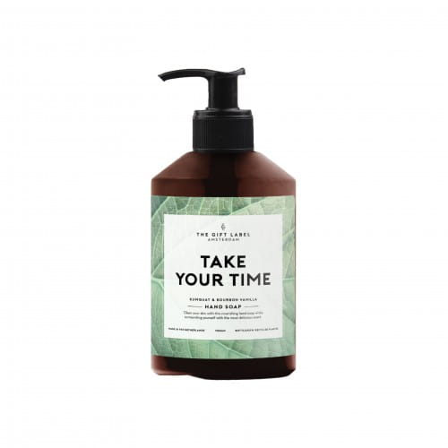 The Gift Label | Hand Soap | Take Your Time | Kumquat & Bourbon Vanilla | 400ml