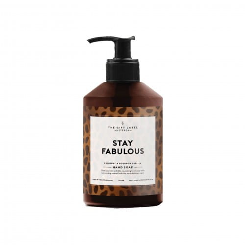 The Gift Label | Hand Soap | Stay Fabulous | Kumquat & Bourbon Vanilla | 400ml