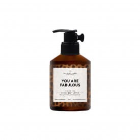 The Gift Label | Hand & Body Lotion | You Are Fabulous | Kumquat & Bourbon Vanilla | 200ml