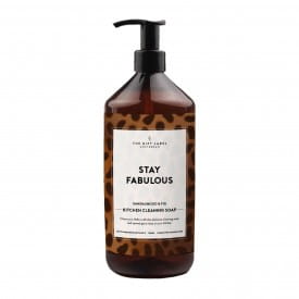 The Gift Label | Kitchen Cleaning Soap | Stay Fabulous | Sandalwood & Fig | 1000ml