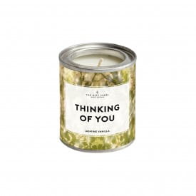 The Gift Label | Small Candle Tin | Thinking of You | Jasmine & Vanilla | 90g