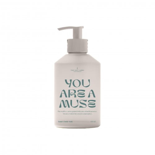 The Gift Label Studio Collection | Hand & Body Wash | You Are A Muse | 400ml