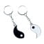 Helio Ferretti | Ying Yang Keyring | Set of 2 | Black & White