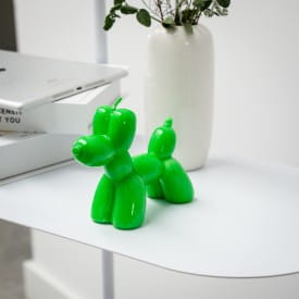 Helio Ferretti | Balloon Dog Candle | Neon Green