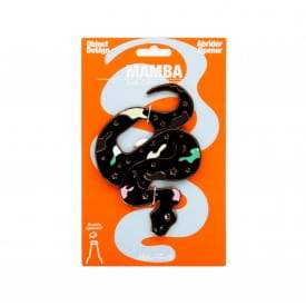 Helio Ferretti | Snake Magnetic Bottle Opener | Black