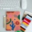 Helio Ferretti | A5 Fabric Cover Notebook | Coral