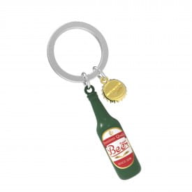 Metalmorphose | Green Beer Bottle Keyring