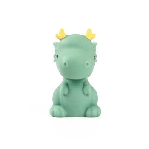 Dhink | Mini Colour Changing LED Night Light | Blue Dragon With Yellow Horns