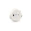 Dhink | Mini Colour Changing LED Night Light | White Dog With Orange Patch