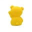 Dhink | Medium Colour Changing LED Night Light | Yellow Teddy Bear With Orange Scarf