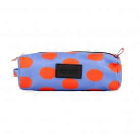 Helio Ferretti | Blue & Red Spot Pencil Case