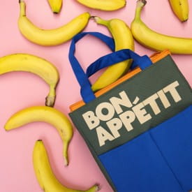 Helio Ferretti | Bon Appetit Lunch Bag | Blue