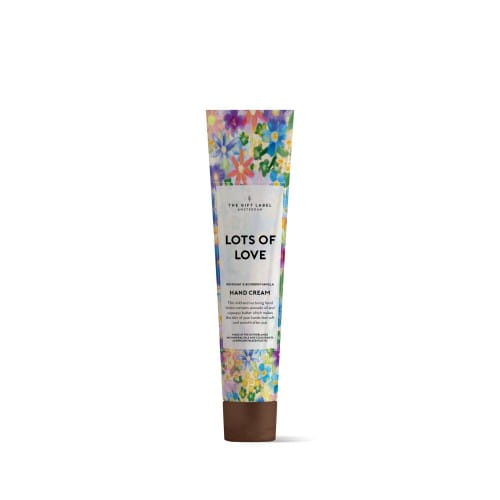 The Gift Label | Hand Cream Tube | Lots of Love | Kumquat & Bourbon Vanilla | 40ml