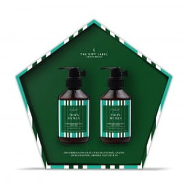 The Gift Label | Pentagonal Gift Box | That's My Man | Hand Soap & Body Wash