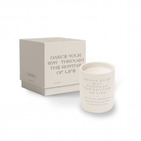 The Gift Label Studio Collection | Cement Candle | Dance Your Way | 360g