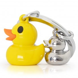 Metalmorphose | Yellow Double Duck Keyring