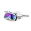 Metalmorphose | Winter Sports Goggles & Snowflake Keyring | Rainbow Oil Slick