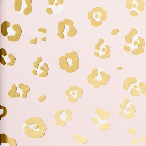 Eccolo | A5 Lined Hardcover Journal | Pink Leopard Print