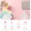 Eccolo | Lined Hardcover Desk Journal | Pink & Gold Marble | 8x10"