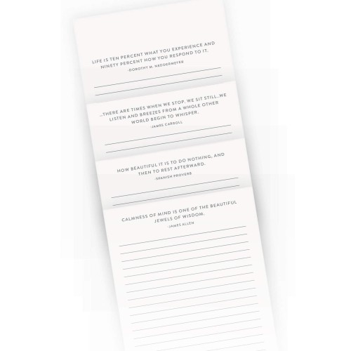 Eccolo | Hardcover Guided Mindfulness Journal | Cornflower Blue | 5x7"