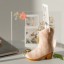 Helio Ferretti | Ceramic Cowboy Boot Vase & Holder | Pink