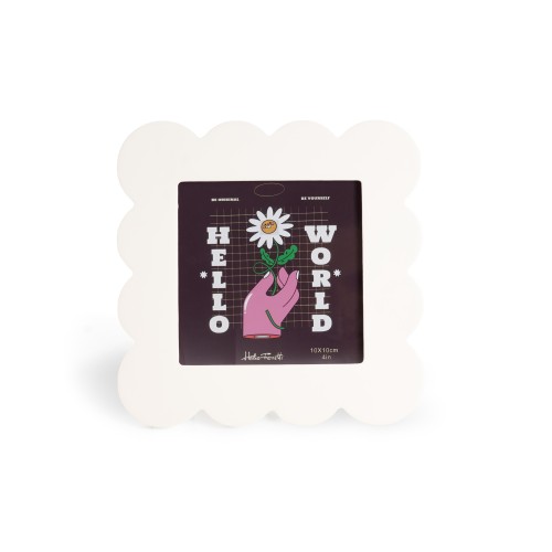 Helio Ferretti | Petal Photo Frame | 15x15cm | Beige