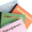 Helio Ferretti | A5 Lined Bonjour Notebook | Light Blue