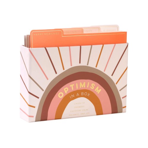Eccolo | 'Optimism In A Box' Cards | Set of 60