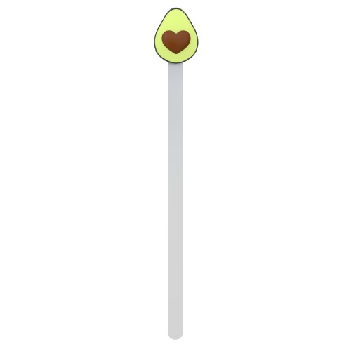 Metalmorphose | 3D Avocado Heart Bookmark