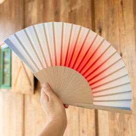 Helio Ferretti | Breeze Fan | Orange & Blue Sunset