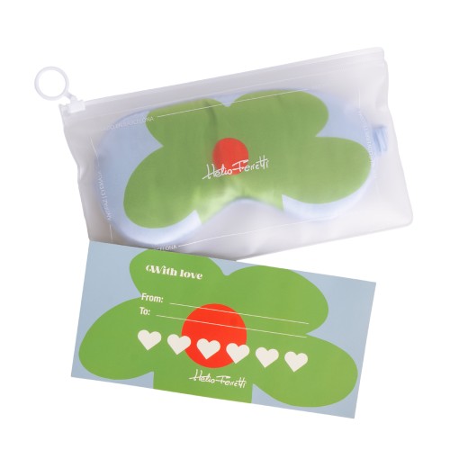 Helio Ferretti | Eye Mask | Green Flower