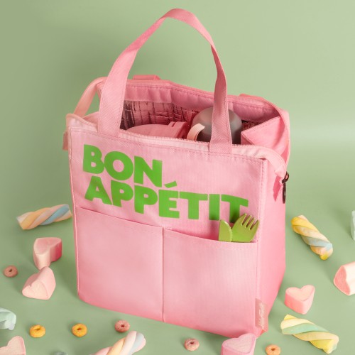 Helio Ferretti | Bon Appetit Lunch Bag | Pink