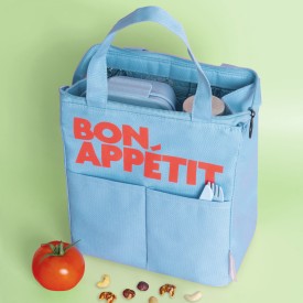 Helio Ferretti | Bon Appetit Lunch Bag | Light Blue