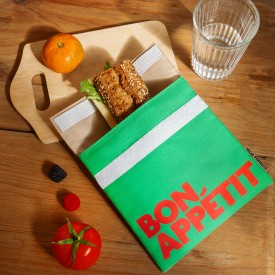Helio Ferretti | Bon Appetit Stain Resistant Snack Bag | Green