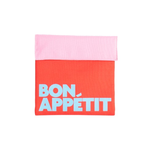 Helio Ferretti | Bon Appetit Stain Resistant Snack Bag | Red