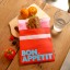 Helio Ferretti | Bon Appetit Stain Resistant Snack Bag | Red