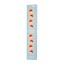 Helio Ferretti | Breeze Fan | Orange & Blue Sunset