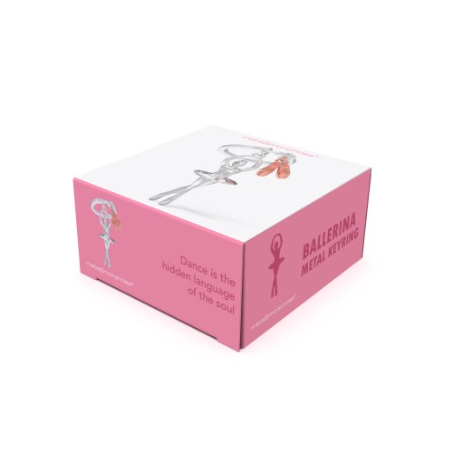 Metalmorphose | Chrome Ballerina Keyring