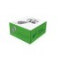 Metalmorphose | Matt Silver Golf Club & Ball Keyring