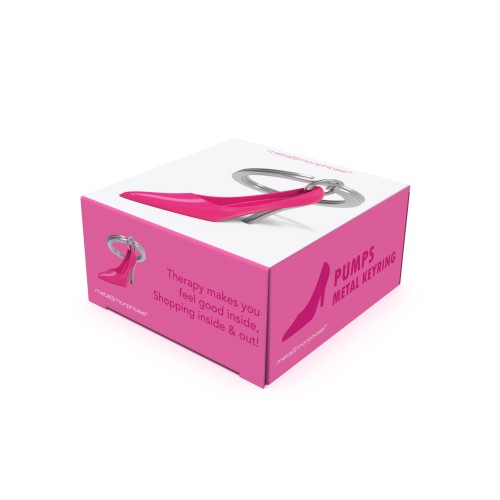 Metalmorphose | Pink High Heel Shoe Keyring