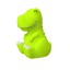 Dhink | Medium Colour Changing LED Silicone Night Light | Green Dino