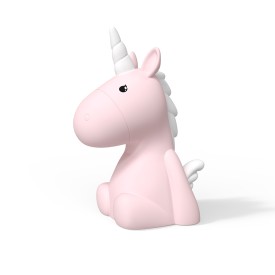 Dhink | Medium Colour Changing LED Silicone Night Light | Pink Unicorn