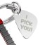 Metalmorphose | Electric Guitar & Pick Keyring | Red