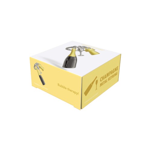Metalmorphose | Champagne Bottle Keyring