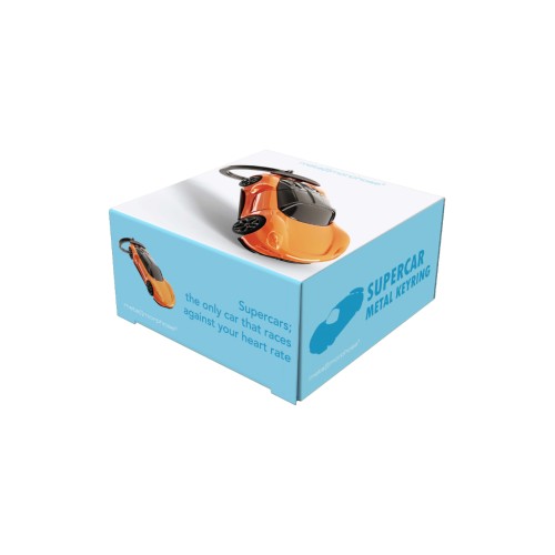 Metalmorphose | Sports Car Keyring | Orange