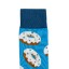 Billy Brown Socks | Men's Donut Socks | Blue & White
