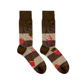 Billy Brown Socks | Men's Chocolate Lover Socks