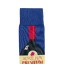 Billy Brown Socks | Men's Wine Socks | Blue & Red